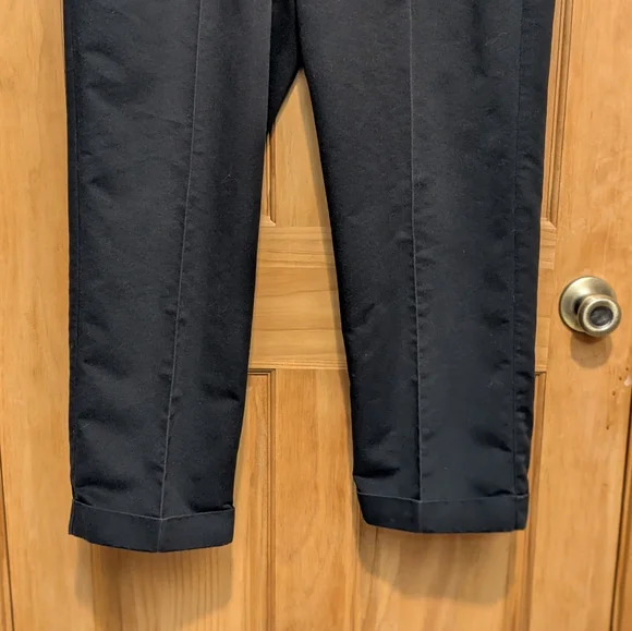 Dockers D4 Khaki Pants Men's 36x30 Black Classic Fit Pleated Relaxed Straight - Picture 3 of 10